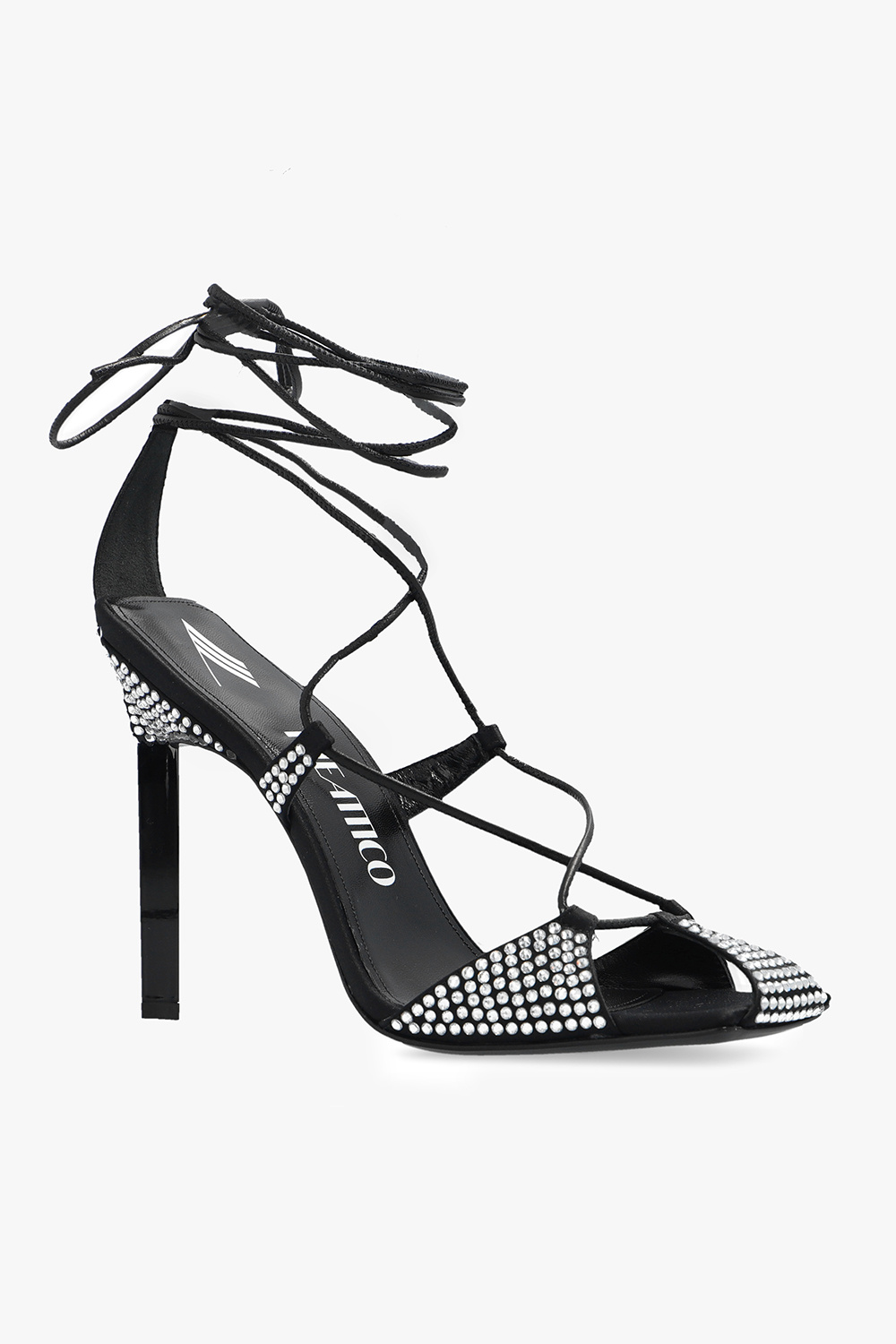 Black 'Adele' heeled sandals The Attico